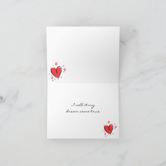 複数の犬が子犬の愛のカードを生成 カード (内部)