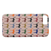 複数の猫~動物のパターン Case-Mate iPhoneケース (裏面(横))