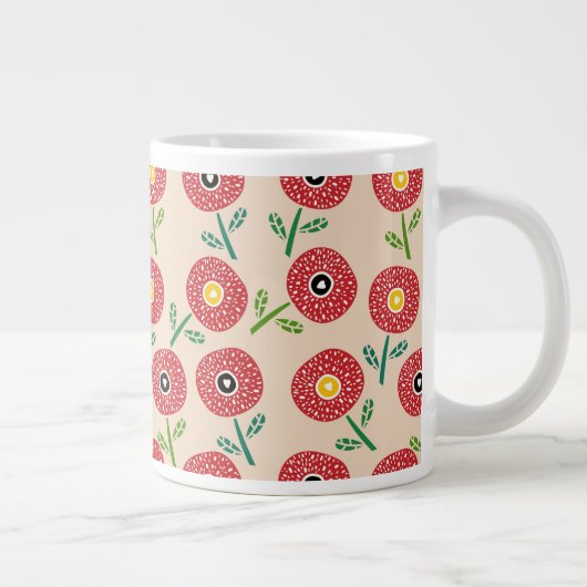 複数の用途のためのティータイムジャンボマグ ジャンボコーヒーマグカップ (右)