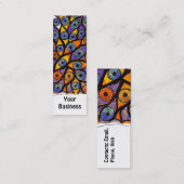 複数の目 スキニー名刺 (正面/裏面)