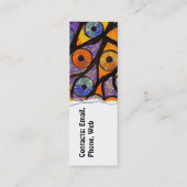 複数の目 スキニー名刺 (裏面)