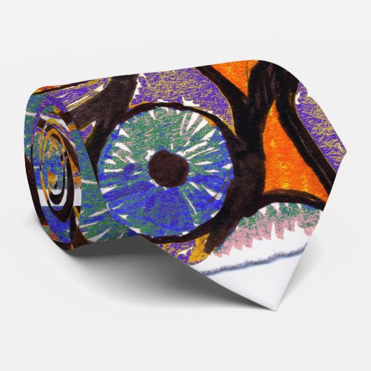 複数の目 ネクタイ (ロール)