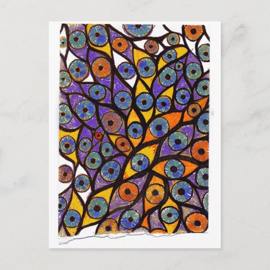 複数の目 ポストカード (正面)