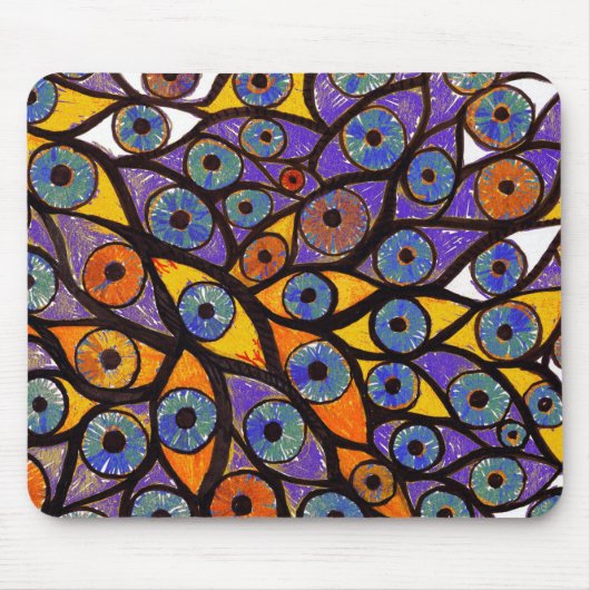 複数の目 マウスパッド (正面)