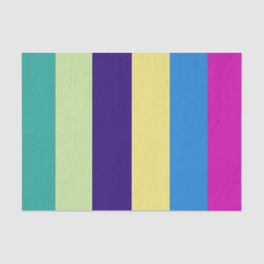 複数の色無地のを分離するティッシュペーパー 薄葉紙 (正面)