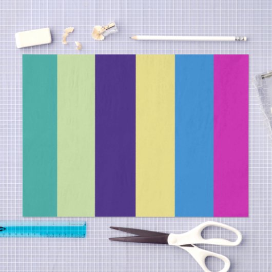 複数の色無地のを分離するティッシュペーパー 薄葉紙 (クラフト)