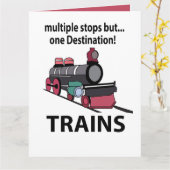 複数の行ストップき先列車を1本ずつ増発 カード (黄色い花)