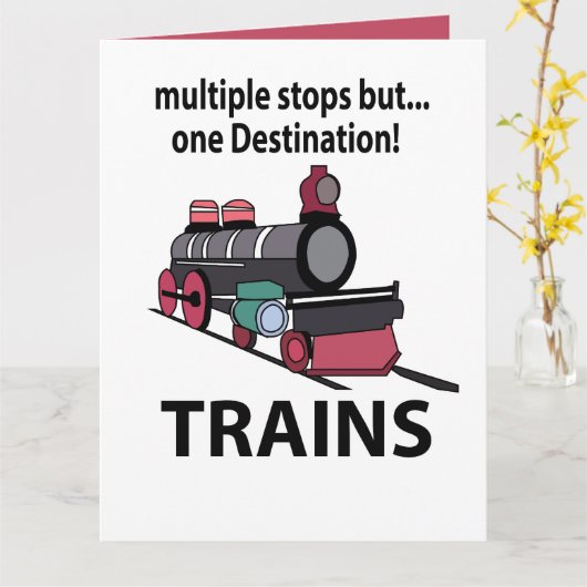 複数の行ストップき先列車を1本ずつ増発 カード (黄色い花)