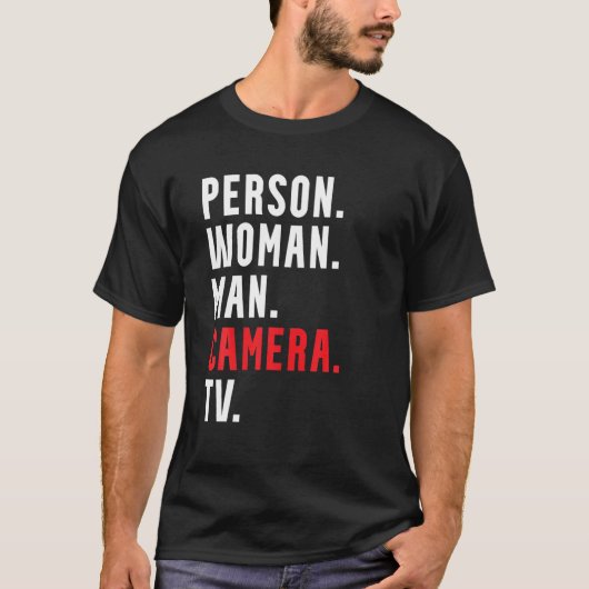 複数カメラ障害 Tシャツ (正面)