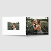 複数フォトコラージュ結婚のゲストブック ゲストブック (全面)