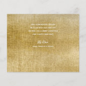 複数フォトハッピーホリデーズバジェットカード (裏面)