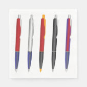 複数ペン スタンダードランチョンナプキン (正面)