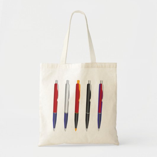 複数ペン トートバッグ (正面)
