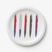 複数ペン ペーパープレート (正面)