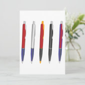 複数ペン 招待状 (スタンド正面)