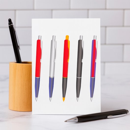 複数ペン 招待状