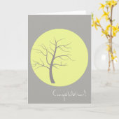 複数大事な行事グリーティングカード カード (黄色い花)