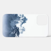 複数層の熱帯雨林のシルエット Case-Mate iPhoneケース (裏面 (横))