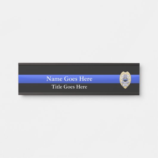 複数選択の警察チーフバッジのイーグルランク サインプレート (正面)