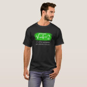 複素数1についての数学の名言 Tシャツ (正面フル)