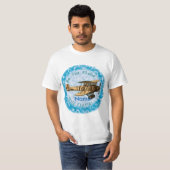 複葉機の飛行機Tシャツ Tシャツ (正面フル)