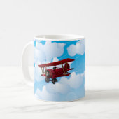 複葉機 コーヒーマグカップ (正面左)