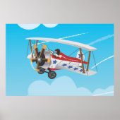 複葉機 ポスター (正面)