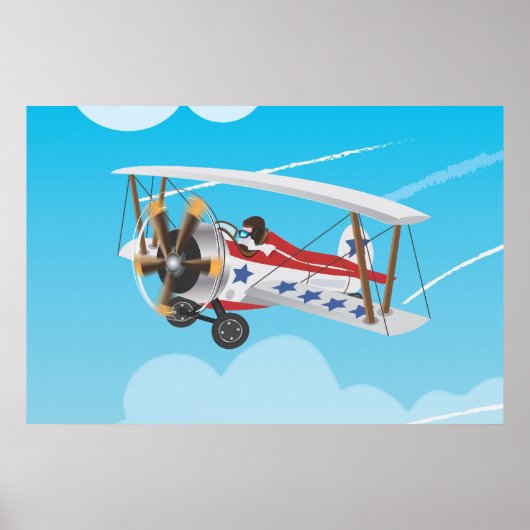 複葉機 ポスター (正面)