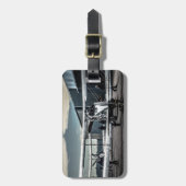 複葉機 ラゲッジタグ (正面縦)