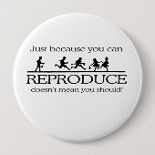 複製できるからといってSHとは言えない 缶バッジ (正面)