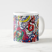 複雑さ。 ジャンボコーヒーマグカップ (正面右)