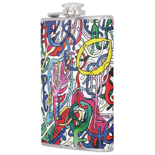 複雑さ。 フラスク (左)