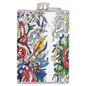 複雑さ。 フラスク (裏面)