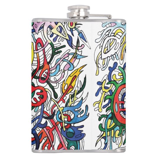 複雑さ。 フラスク (裏面)