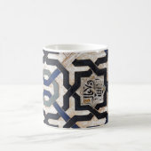 複雑なアラベスク様式 コーヒーマグカップ (中央)