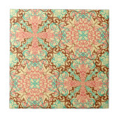 複雑なアラベスク、 タイル (正面)