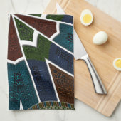 複雑なインスパイア詳細のサリデザイン キッチンタオル (四つ折り)