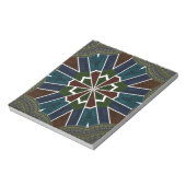 複雑なインスパイア詳細のサリデザイン ノートパッド (回転)