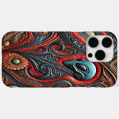 複雑なエイリアンインスパイアデザインバイコズミックテーマ Case-Mate iPhoneケース (裏面 (横))