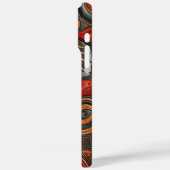 複雑なエイリアンクラフトデザインイン鮮やかカラー Case-Mate iPhoneケース (裏面 / 左)