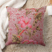 複雑なエレガントフローラpを特徴とする織物デザイン クッション (ブランケット)