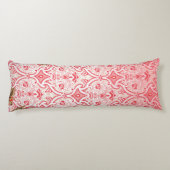 複雑なエレガントフローラpを特徴とする織物デザイン ボディピロー (裏面)