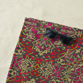 複雑なオリエンタル伝統的ラグのモチーフデザイン ビーチタオル (インサイチュ)