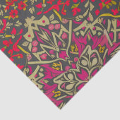 複雑なオリエンタル伝統的ラグのモチーフデザイン 薄葉紙 (詳細)