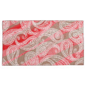 複雑なカラフルパイルを特徴とする繊維デザイン 枕カバー (正面右)