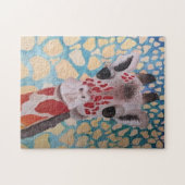 複雑なキリン ジグソーパズル (横)