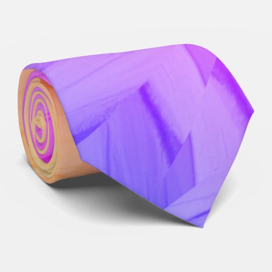 複雑なサンゴとピンクの色合いの大理石のパターン ネクタイ (ロール)