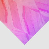 複雑なサンゴとピンクの色合いの大理石のパターン 薄葉紙 (詳細)