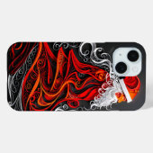 複雑なサンタ紙カット Case-Mate iPhoneケース (裏面 (横))