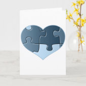 複雑なハートの挨拶状 カード (黄色い花)